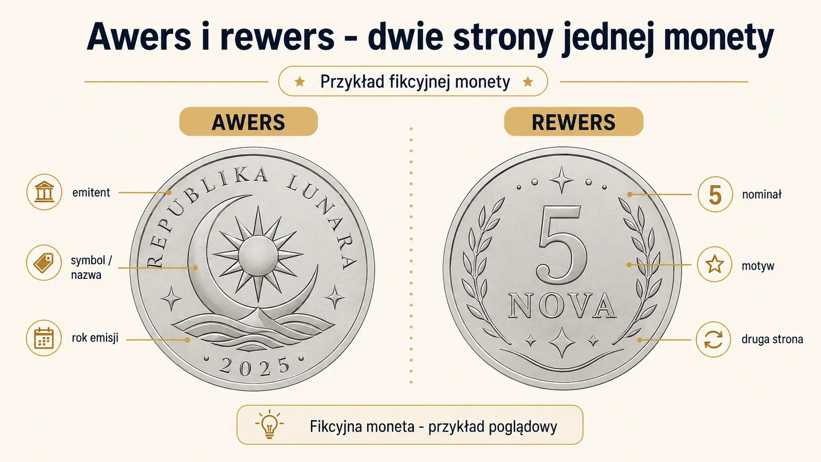 Awers i rewers - dwie strony jednej monety