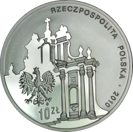 Polska 10 Złotych 2010 - 95. Rocznica Urodzin Ks. Jana Twardowskiego