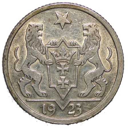 Wolne Miasto Gdańsk 1 Gulden 1923