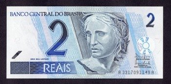 Brazylia 2 Reais 2001-, P-249b