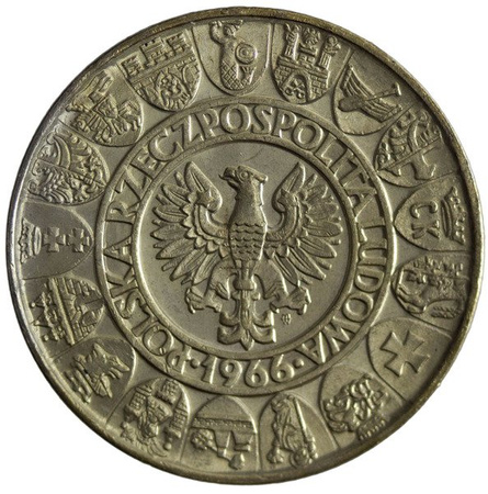Polska 100 Złotych 1966 - Mieszko i Dąbrówka, Próba