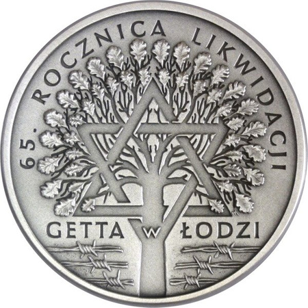 Polska 20 Złotych 2009 - 65. Rocznica Likwidacji Getta w Łodzi