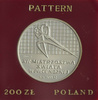 Polska 200 Złotych 1982 - XII Mistrzostwa Świata w Piłce Nożnej - Hiszpania 82', Próba