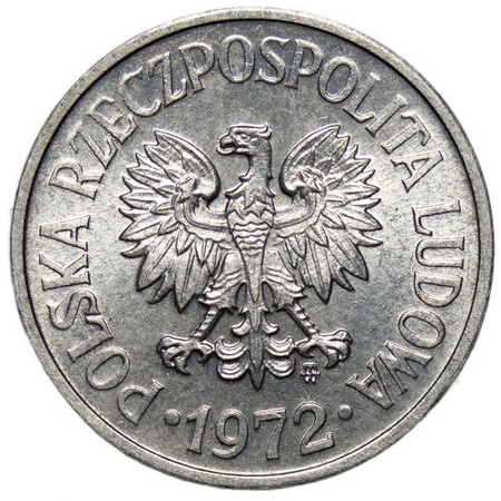 Polska PRL 20 Groszy 1972