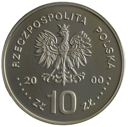 Polska 10 Złotych 2000 - Jan II Kazimierz