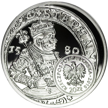 Polska 20 Złotych 2016 - Szeląg, talar Stefana Batorego