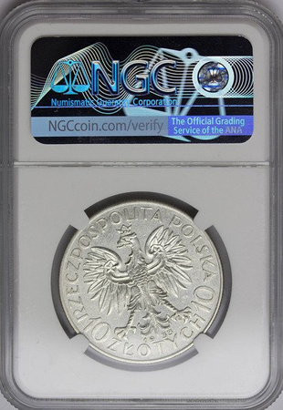 Polska 10 Złotych 1933 - Głowa Kobiety, AU 58