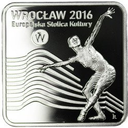 Polska 10 Złotych 2016 - Wrocław - Europejska Stolica Kultury