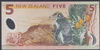 Nowa Zelandia 5 Dolarów 
