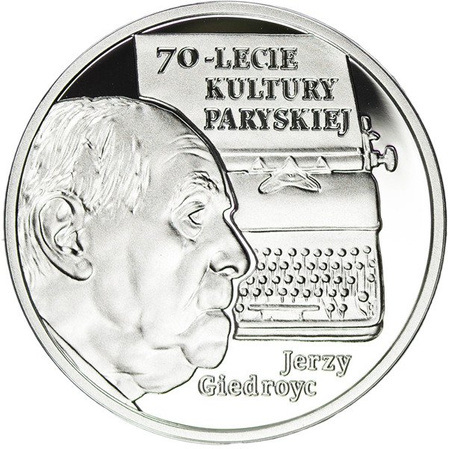 Polska 10 Złotych 2017 - 70-lecie Kultury Paryskiej