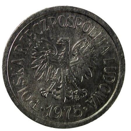 Polska PRL 10 Groszy 1975 - Stan 1