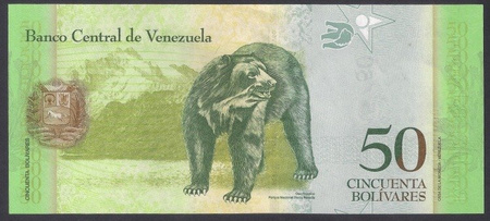 Wenezuela 50 Boliwar 2015