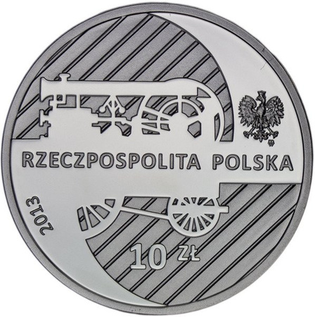 Polska 10 Złotych 2013 - 200-lecie Urodzin Hipolita Cegielskiego