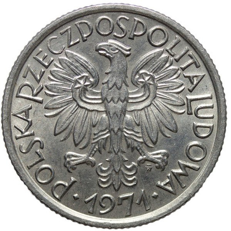 Polska PRL 2 Złote 1971