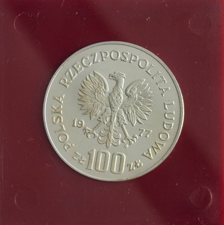 Polska 100 Złotych 1977 - Henryk Sienkiewicz, Próba