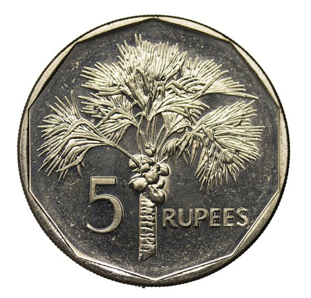 Seszele 5 Rupees 2010