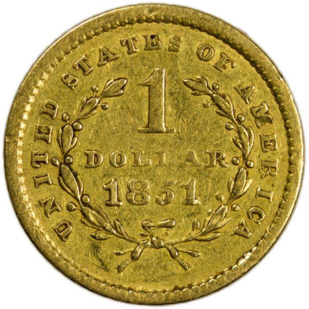 USA 1 Dolar 1851 - Liberty Head