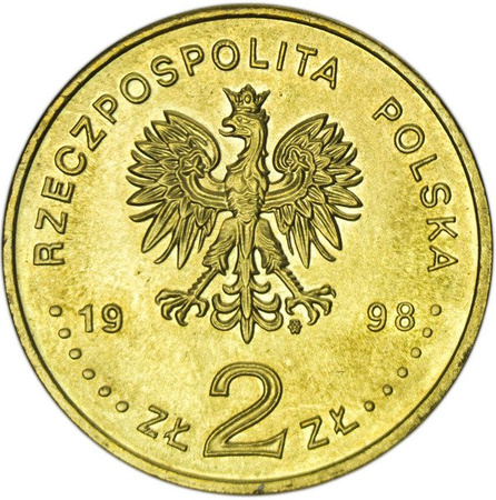 Polska 2 Złote 1998 - Zygmunt III Waza