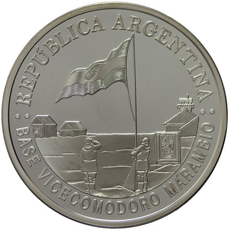 Argentyna 5 Peso 2007 - Baza Marambio, Fabulous 12