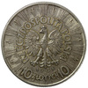 Polska 10 Złotych 1938 - Józef Piłsudski - Rzadki rocznik