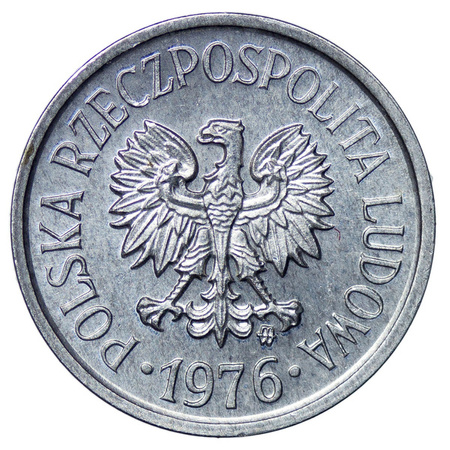Polska PRL 10 Groszy 1976 - Stan 1