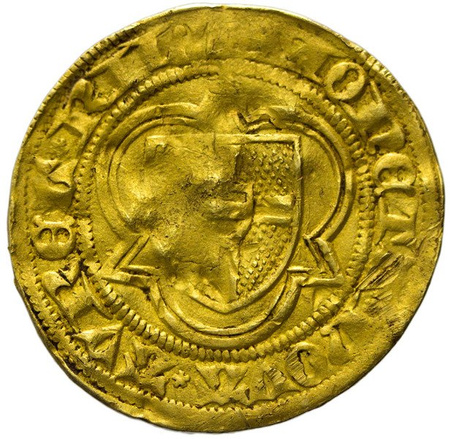 Kolonia (Biskupstwo) - Goldgulden, Dytryk II z Moers, 1414-1463