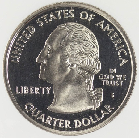 USA 25 Centów 2005 - Wirginia Zachodnia, Quarter - NGC PF69 Ultra Cameo