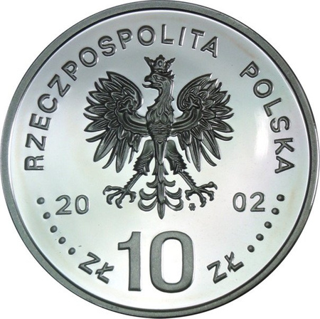 Polska 10 Złotych 2002 - August II Mocny
