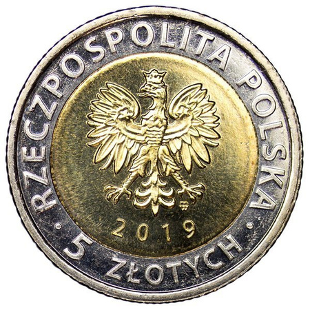 Polska 5 Złotych 2019 - Kopiec Wyzwolenia