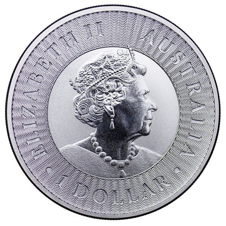 Australia 1 Dolar 2021 - Kangur, Uncja czystego srebra