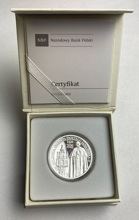 Polska 10 Złotych 2020 - 100. rocznica urodzin Świętego Jana Pawła II