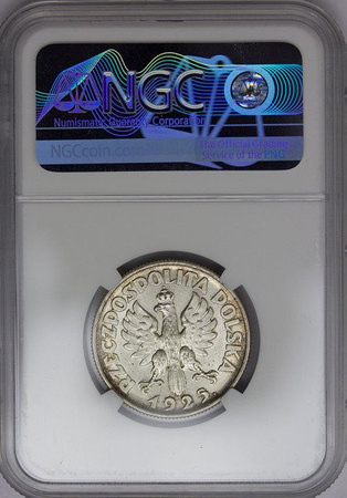 Polska 2 Złote 1925 - Żniwiarka, AU 58