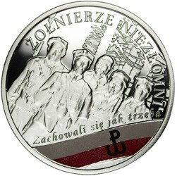 Polska 10 Złotych 2017 - Żołnierze Niezłomni