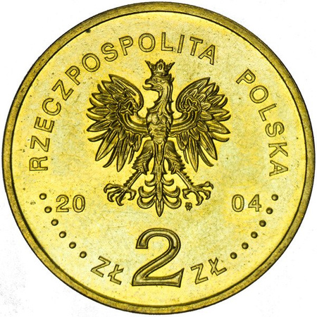 Polska 2 Złote 2004 - 85 Lat Policji