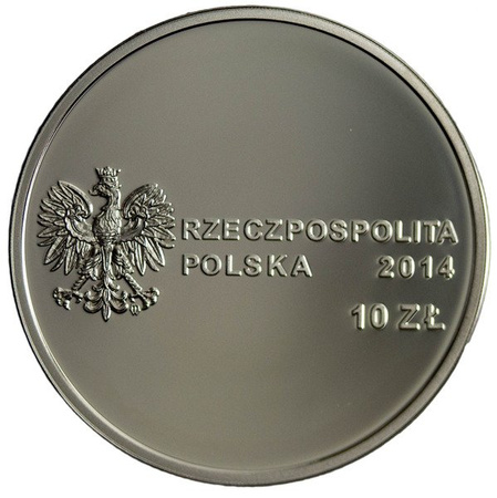Polska 10 Złotych 2014 - 100. rocznica urodzin Jana Karskiego