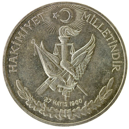 Turcja 10 Lira 1960 - Mustafa Kemal Ataturk