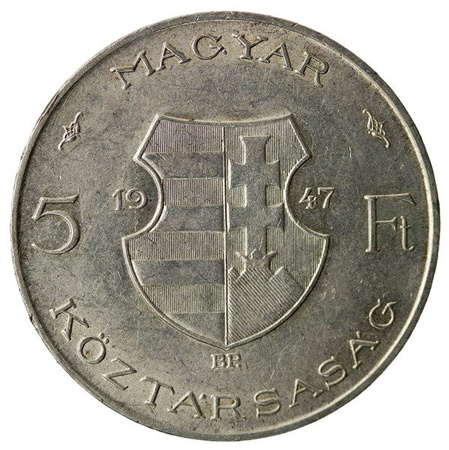 Węgry 50 Forint 1947 - Lajos Kossuth
