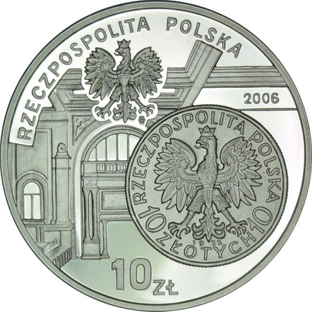 Polska 10 Złotych 2006 - Dzieje Złotego - Głowa Kobiety