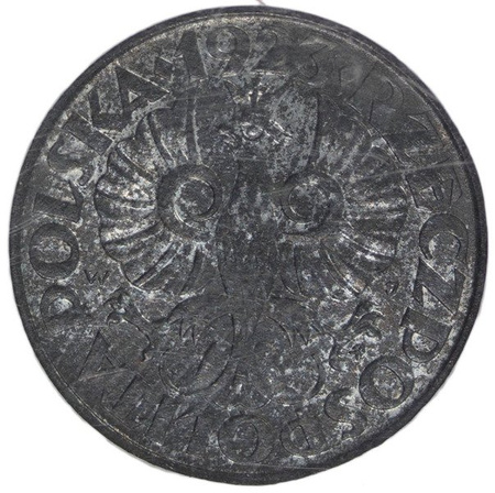 Generalne Gubernatorstwo 20 Groszy 1923 - NGC MS 60