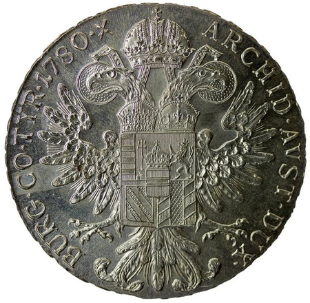 Austria Talar Marii Teresy 1780 - NB