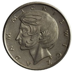 Polska PRL 10 Złotych 1976 - Adam Mickiewicz
