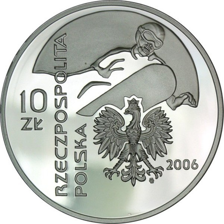 Polska 10 Złotych 2006 - XX Zimowe Igrzyska Olimpijskie - Turyn