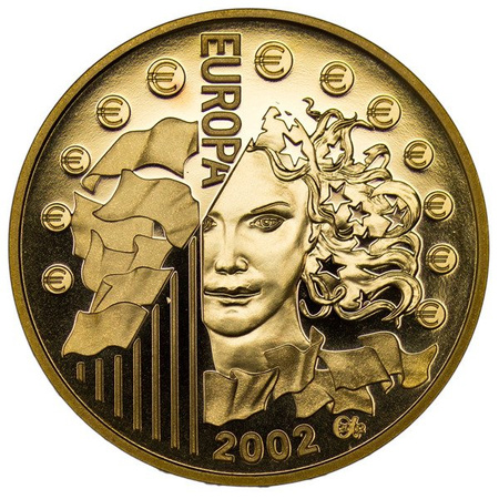 Francja 10 Euro 2002 - Wprowadzenie Waluty Euro