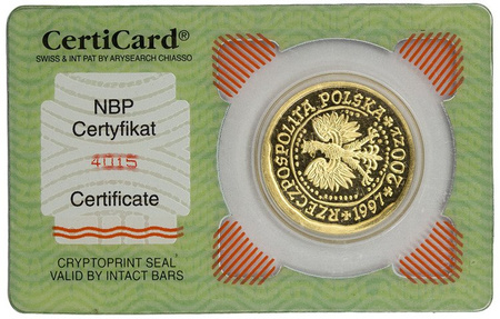 Polska 200 Złotych 1997 - Orzeł Bielik
