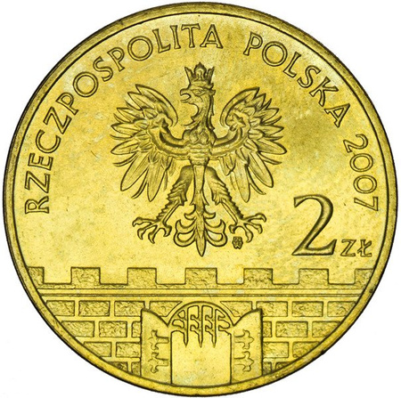 Polska 2 Złote 2007 - Miasta Historyczne - Stargard Szczeciński