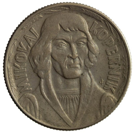 Polska PRL 10 Złotych 1959 b.z. - Mikołaj Kopernik