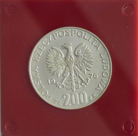 Polska 200 Złotych 1976 - Igrzyska XXI Olimpiady, Próba