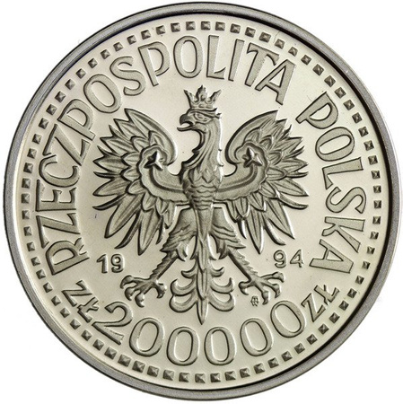 Polska 200 000 Złotych 1994 - Zygmunt I Stary