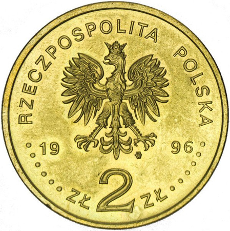 Polska 2 Złote 1996 - Henryk Sienkiewicz
