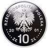 Polska 10 Złotych 2001 - Jan III Sobieski, półpostać